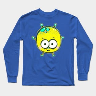 Cute Little Yellow Alien Long Sleeve T-Shirt